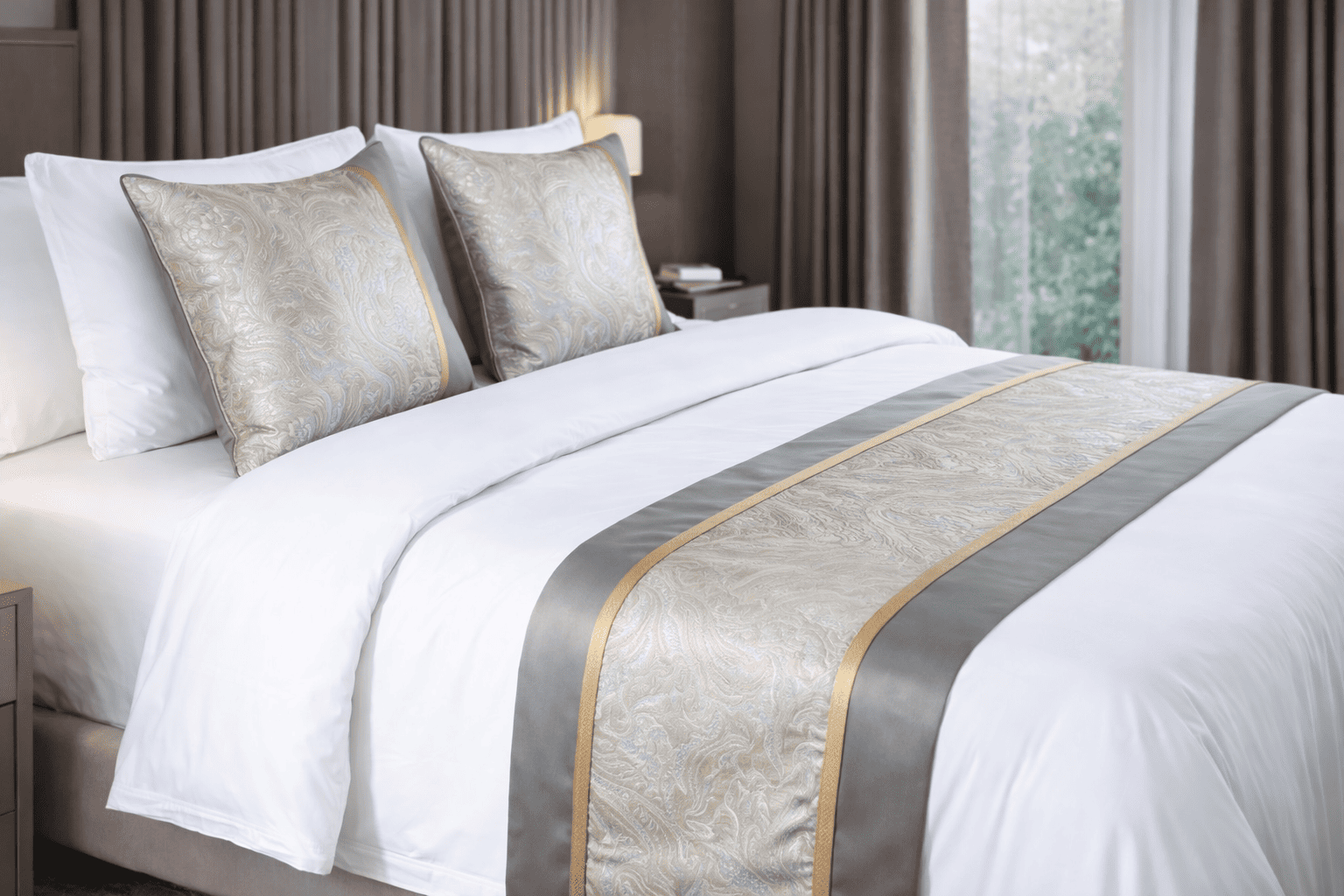 Bed Runners & Cushion Covers